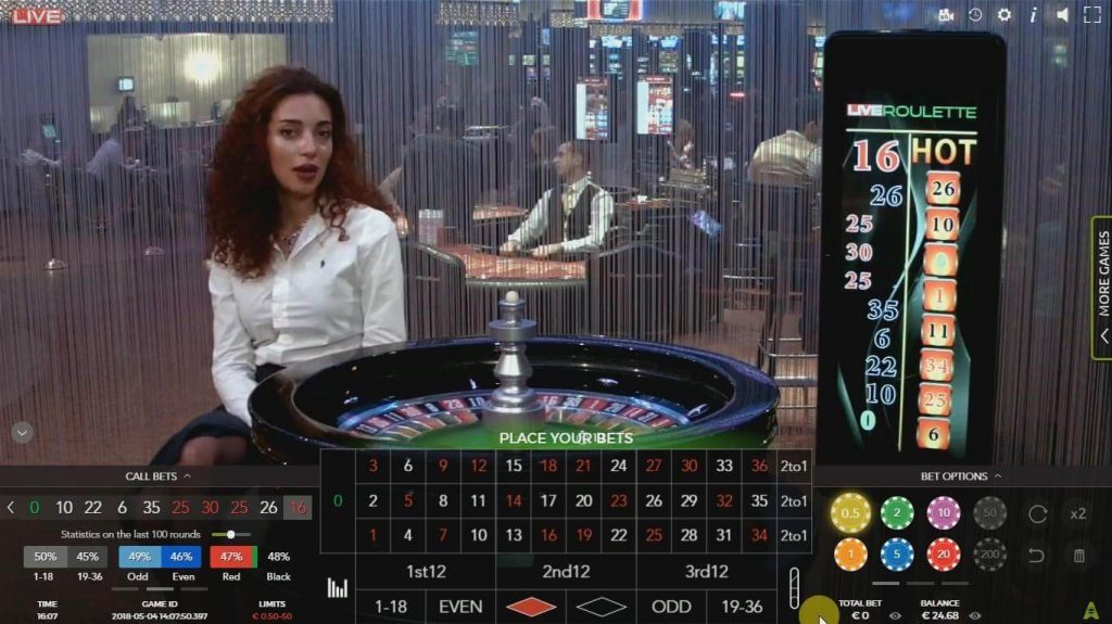 Top 5 Live Roulette Games