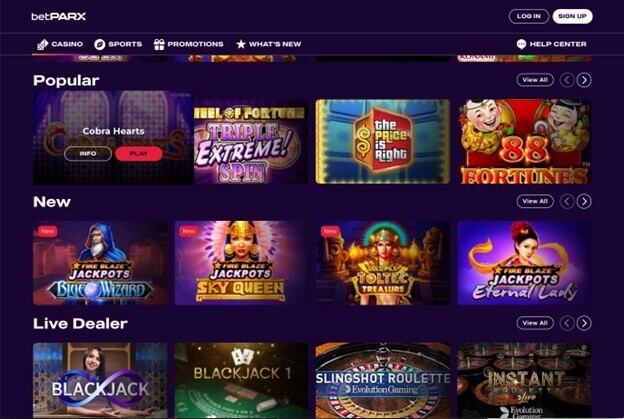 betParx-Casino slots