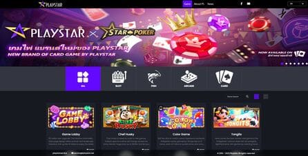 PlayStar Casino Screenshot 1
