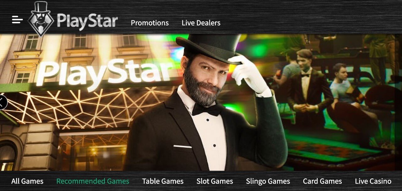 PlayStar Casino - LuckyNJ